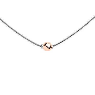SS and Rose Gold Cape Cod Necklace