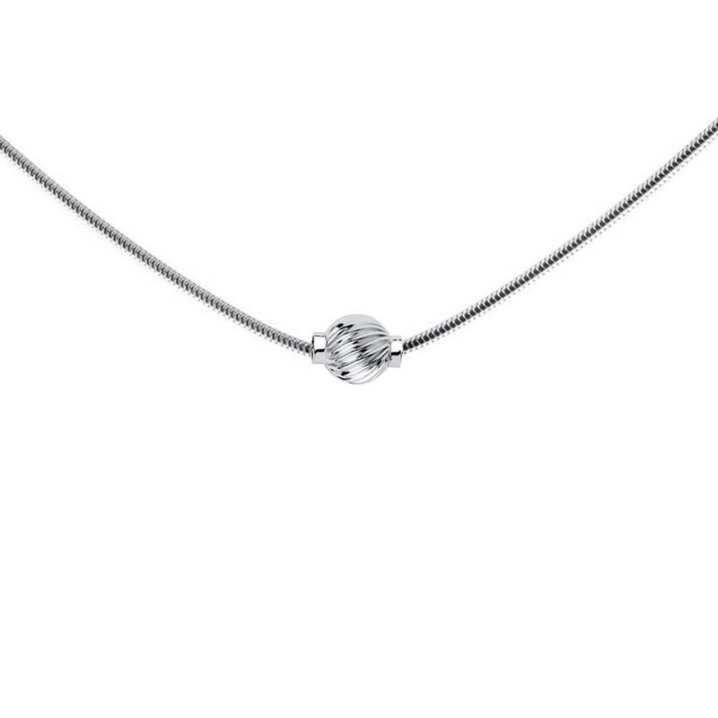 SS Cape Cod Swirl Necklace
