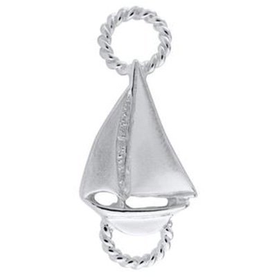 SS Convertible Petite Sailboat Clasp
