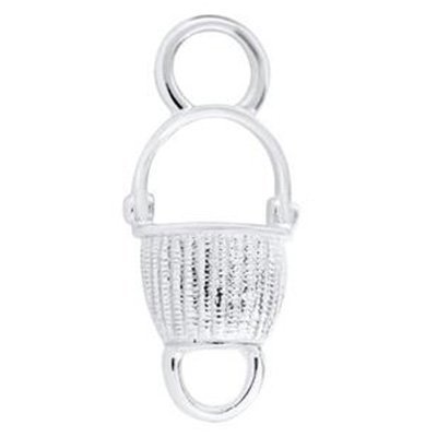 SS Convertible Petite Basket Clasp