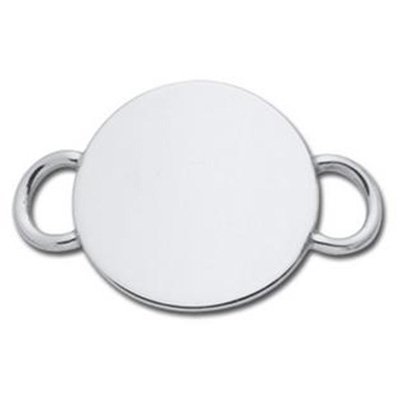 SS Convertible Blank Circle Clasp