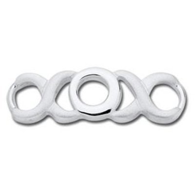 SS Convertible Hugs & Kisses Clasp