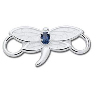 SS Convertible Iolite Dragonfly Clasp