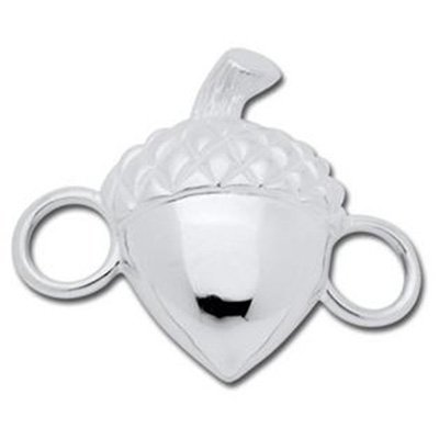 SS Convertible Acorn Clasp