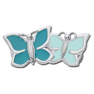 SS Convertible Double Butterfly Clasp