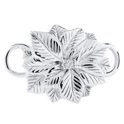 SS Convertible Poinsettia Clasp