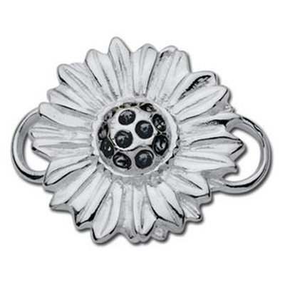 SS Convertible Crystal Sunflower Clasp
