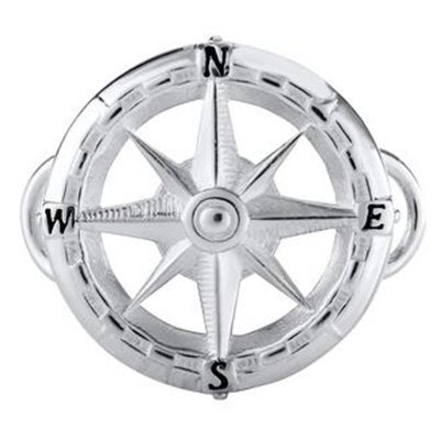 SS Convertible Compass Rose Clasp