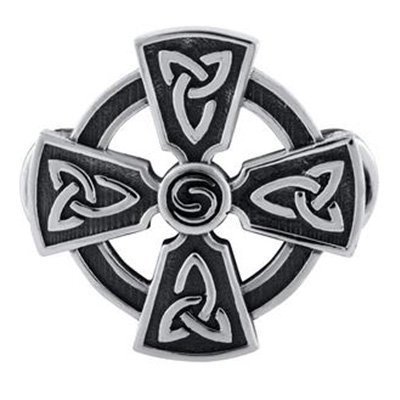 SS Convertible Celtic Cross Clasp