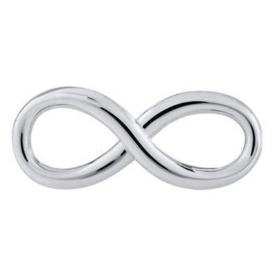 SS Convertible Infinity Clasp