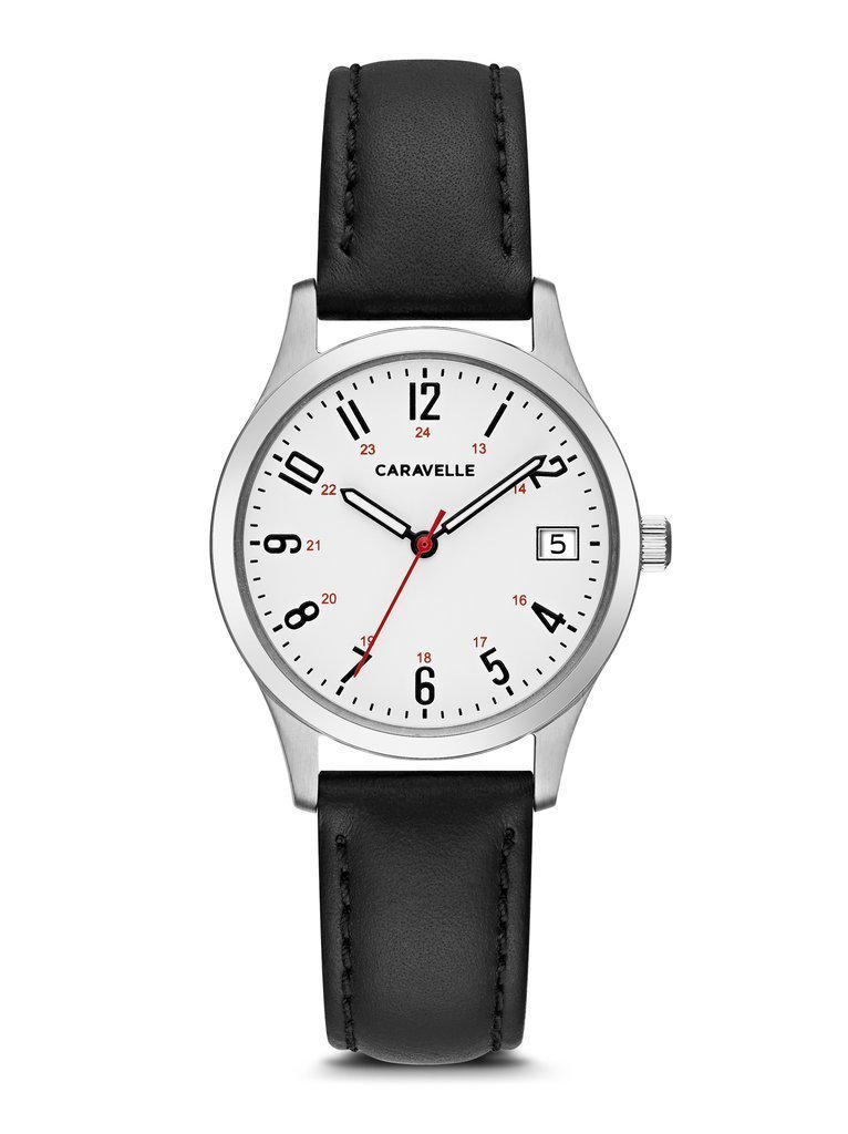 Caravelle Ladies' Silver-Tone Watch