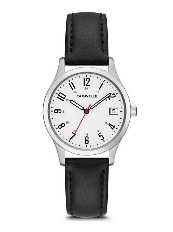 Caravelle Ladies' Silver-Tone Watch