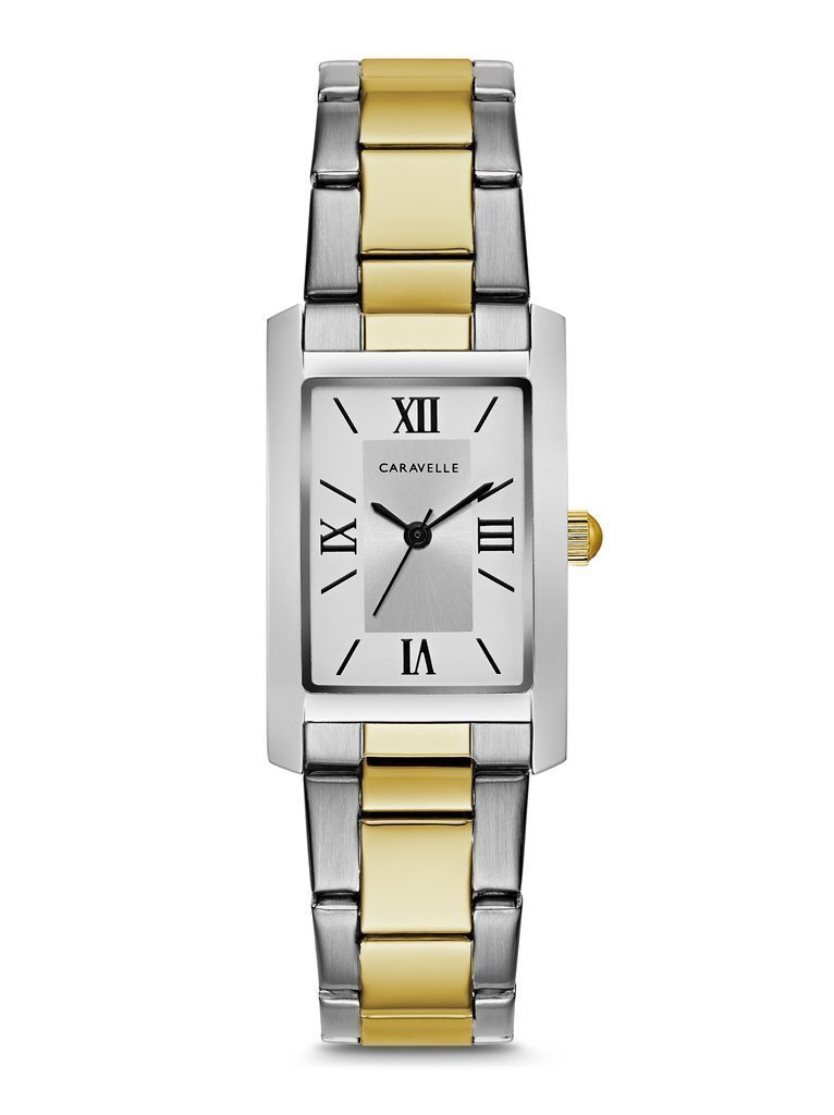 Caravelle Ladies' Two-Tone Roman Numeral Watch