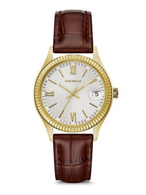 Caravelle Ladies' Gold-Tone Watch