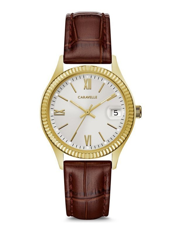 Caravelle Ladies' Gold-Tone Watch