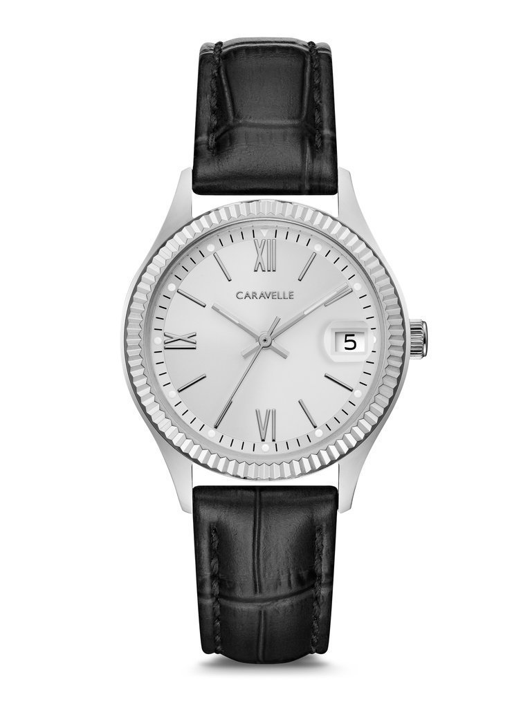 Caravelle Ladies' Silver-Tone Watch