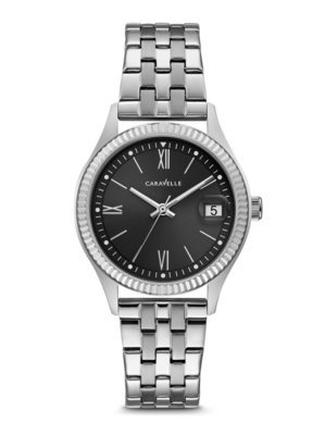 Caravelle Ladies' Silver-Tone Watch