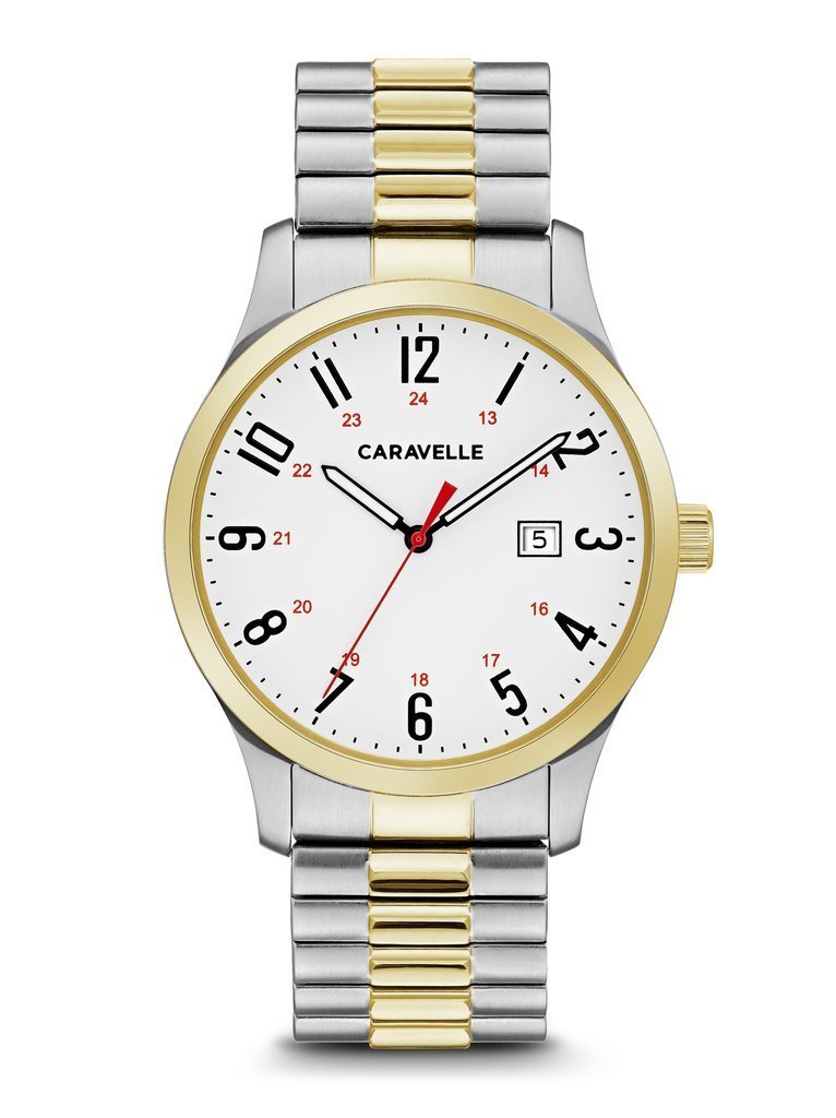 Caravelle Gents' Two-Tone Classic Watch