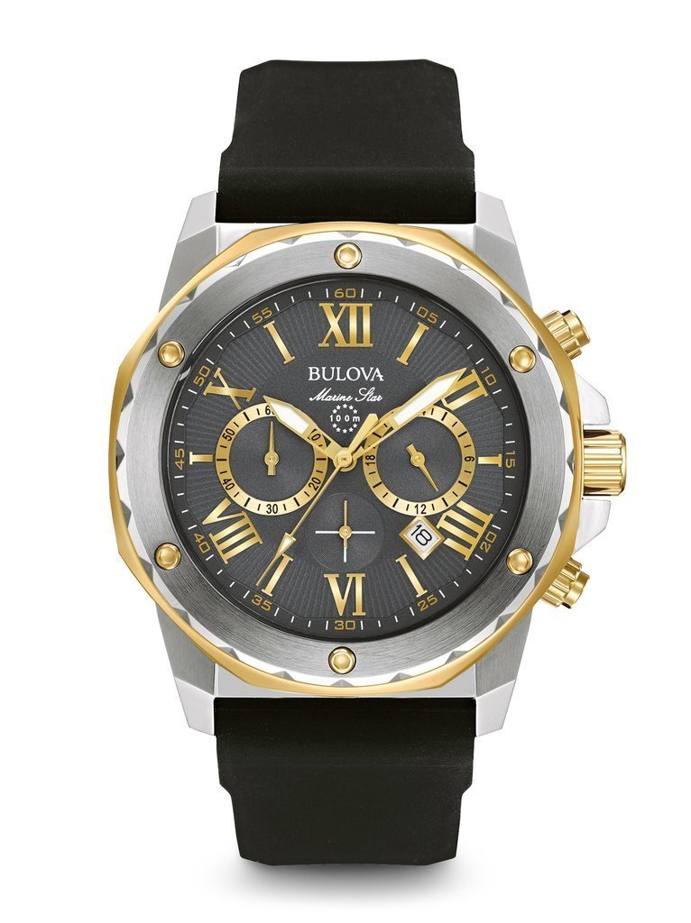 Bulova watch with outlet roman numerals