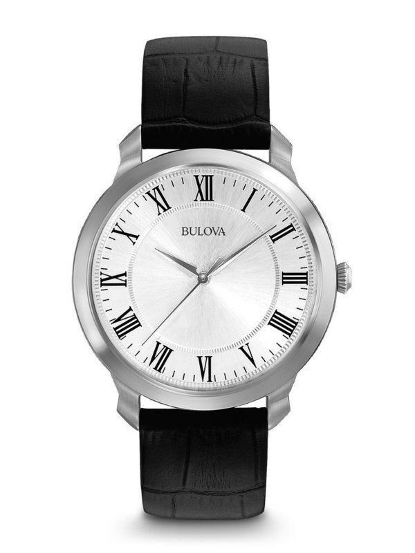 Gents' Bulova Silver-Tone Classic Watch