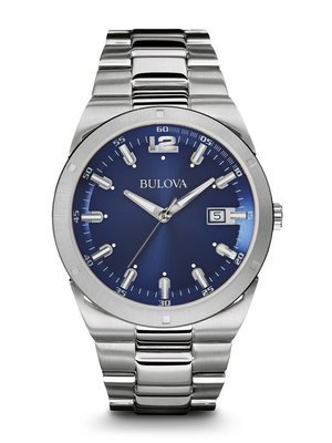 Gents' Bulova Silver-Tone Classic Watch