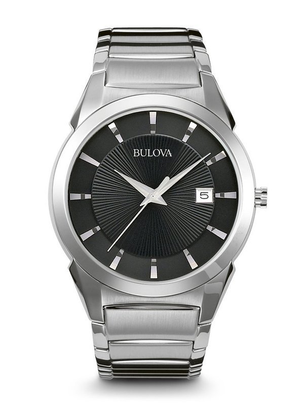 Gents' Bulova Silver-Tone Classic Watch