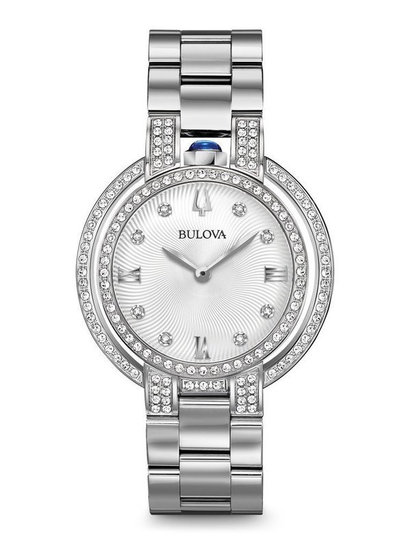 Ladies' Bulova Silver-Tone Rubaiyat Watch