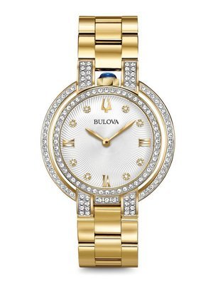 Ladies' Bulova Gold-Tone Rubaiyat Watch