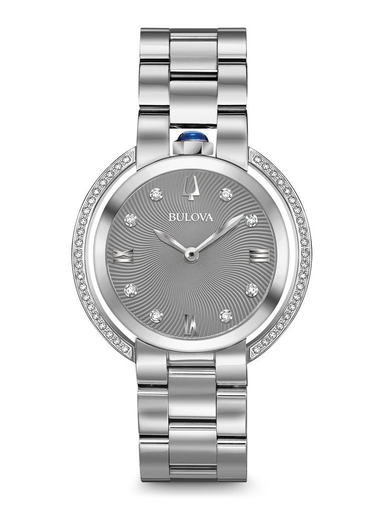 Ladies' Bulova Silver-Tone Rubaiyat Watch
