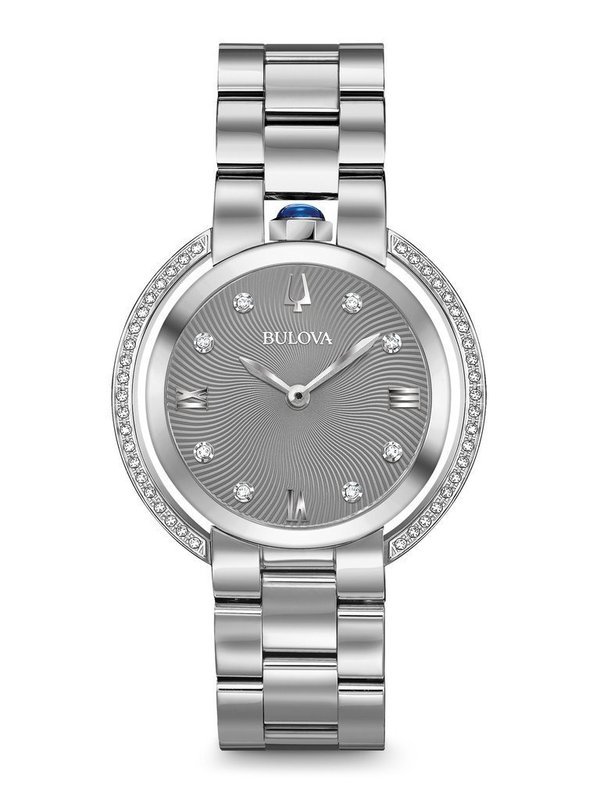 Ladies' Bulova Silver-Tone Rubaiyat Watch