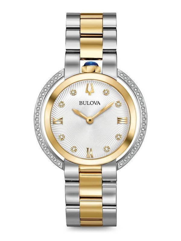 Ladies' Bulova Two-Tone Rubaiyat Watch