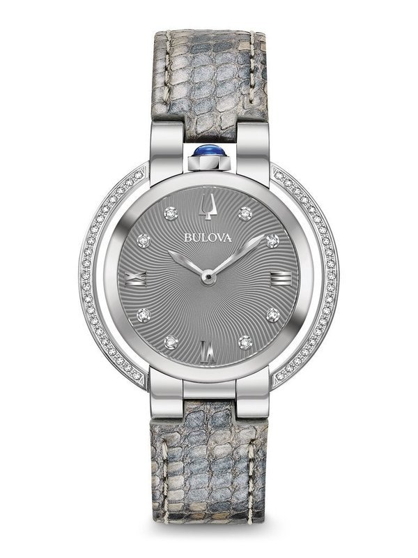 Ladies' Bulova Silver-Tone Rubaiyat Watch