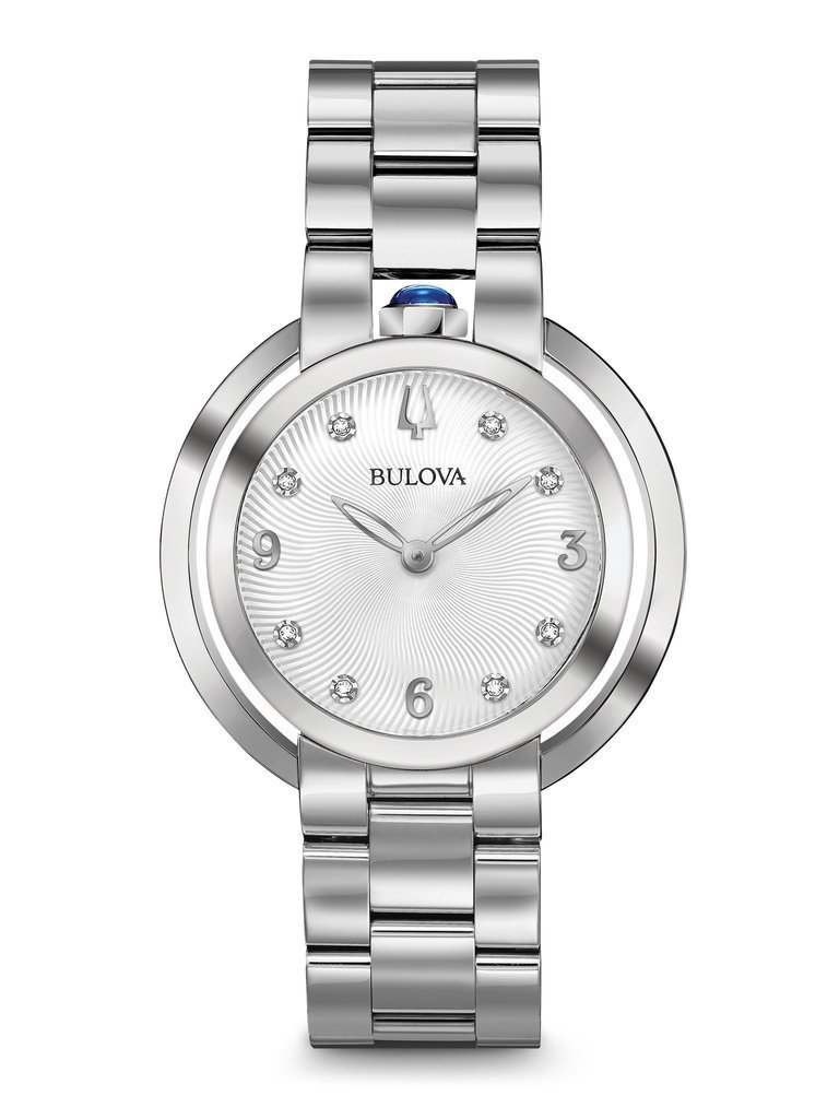 Ladies' Bulova Silver-Tone Rubaiyat Watch