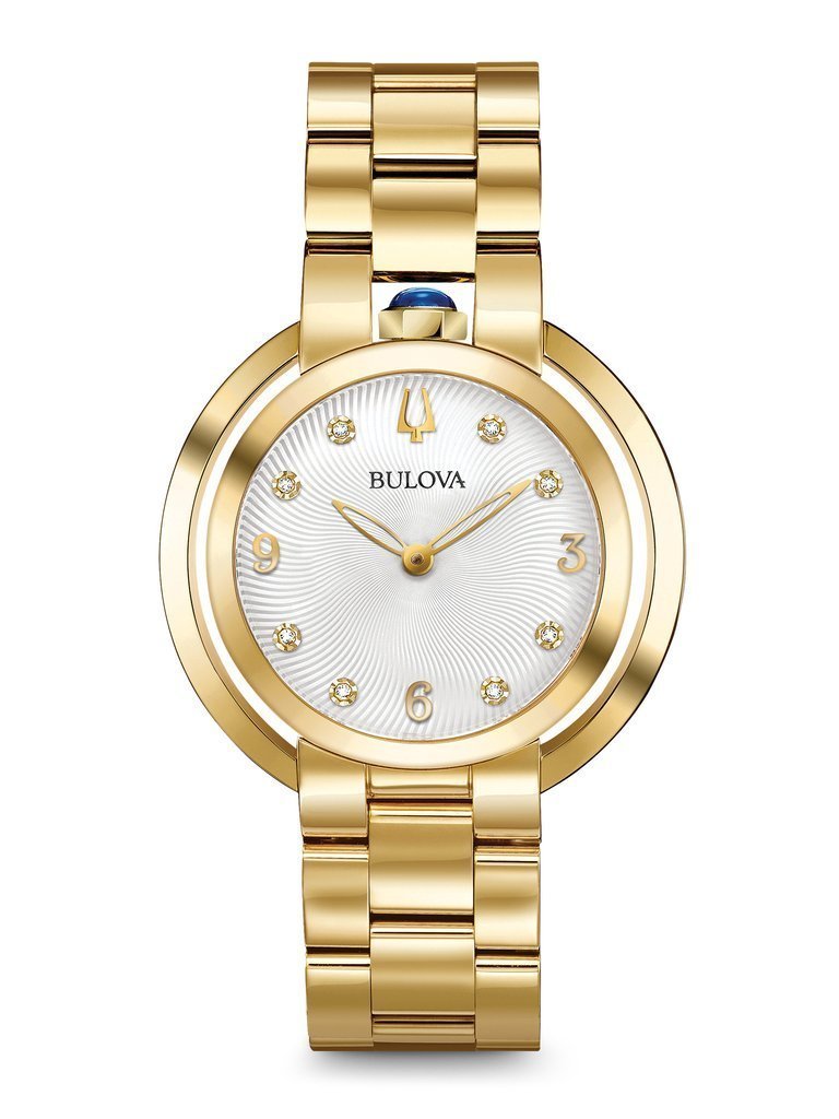 Ladies' Bulova Gold-Tone Rubaiyat Watch