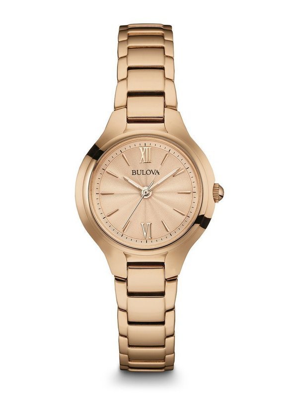 Ladies' Bulova Rose-Tone Classic Watch