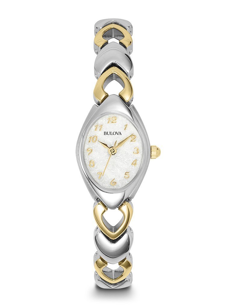 Ladies' Bulova TwoTone Oval Classic Watch
