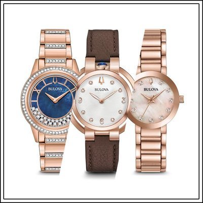 Rose-Tone Watches