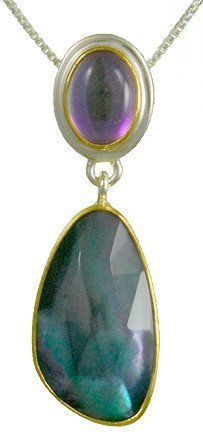 Michou "Nebula"  Pendant - Iridescence Collection