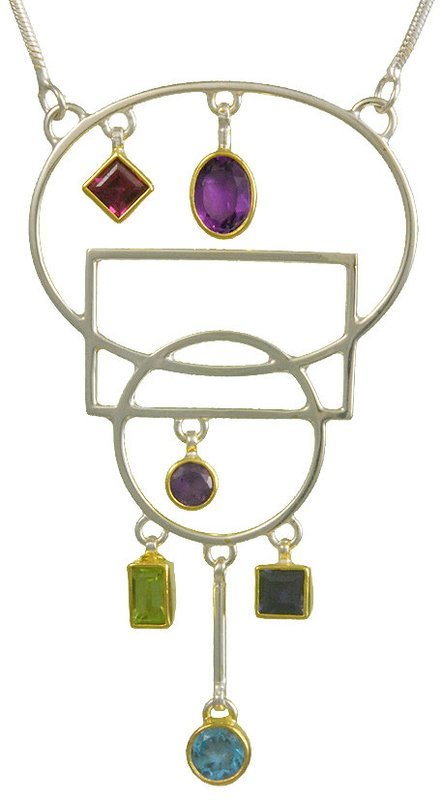 Michou "Grand Mirage"  Pendant - Kaleidoscope Collection