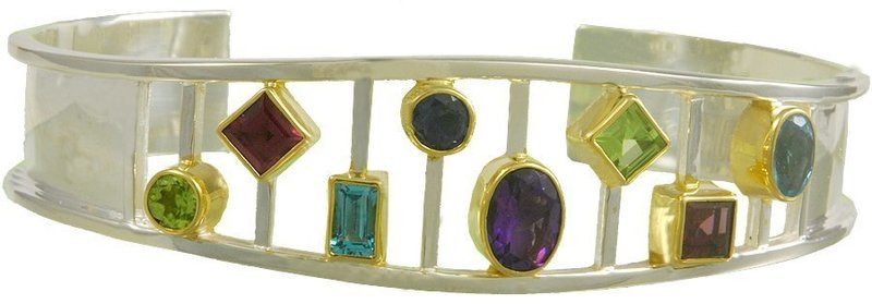 Michou "Art Show" Cuff Bracelet - Kaleidoscope Collection