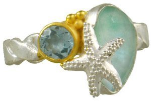 Michou "Blue Reef" Ring - Poseidon's Treasures