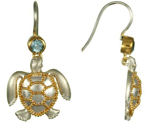 Michou "Sea Turtle" Earrings - Poseidon's Treasures