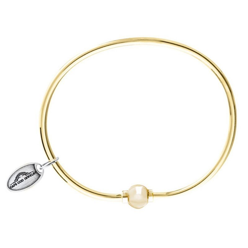 14K Yellow Gold Cape Cod Single-Ball Bracelet
