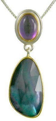 Michou "Nebula"  Pendant - Iridescence Collection