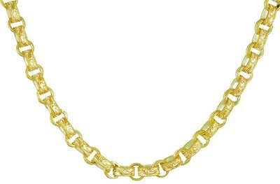 Michou Scroll Link Necklace - Timeless Scrolls Michou Scroll Link Necklace - Timeless Scrolls