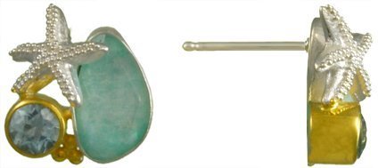 Michou "Blue Reef" Earrings - Poseidon's Treasures
