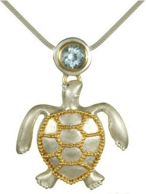 Michou "Sea Turtle" Pendant - Poseidon's Treasures