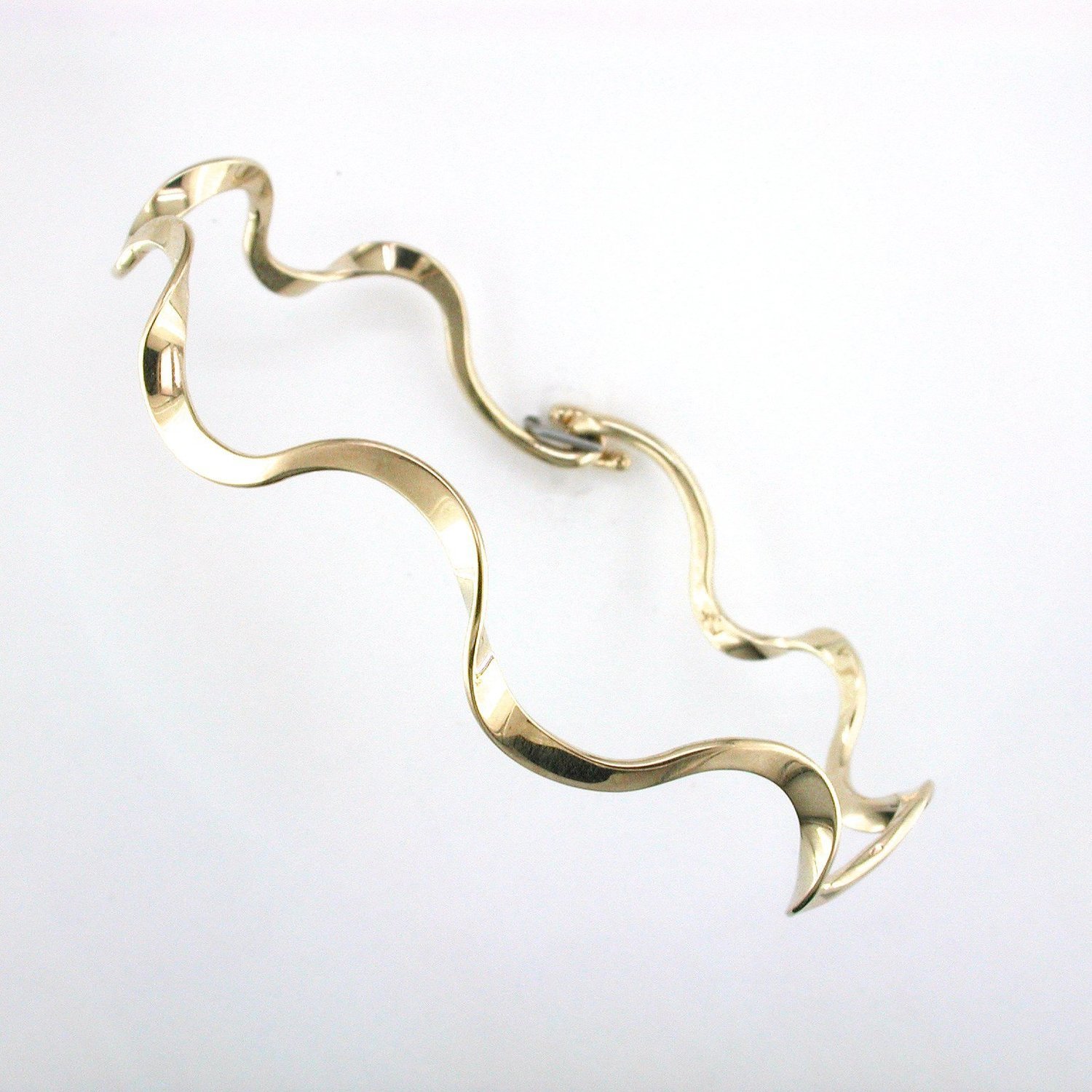 14K Yellow Gold Ruffle Bracelet