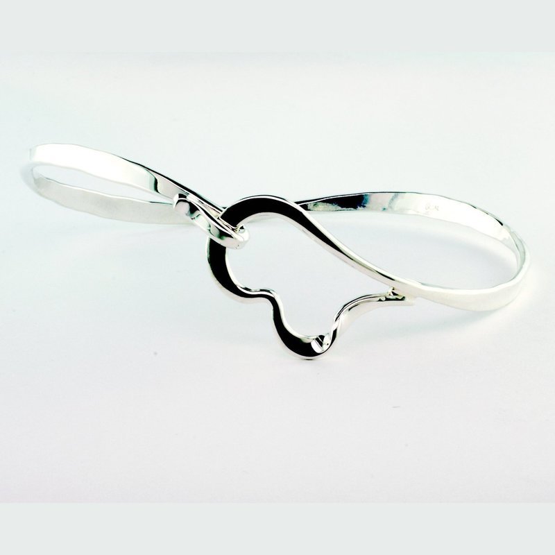 Sterling Silver Heart Bracelet