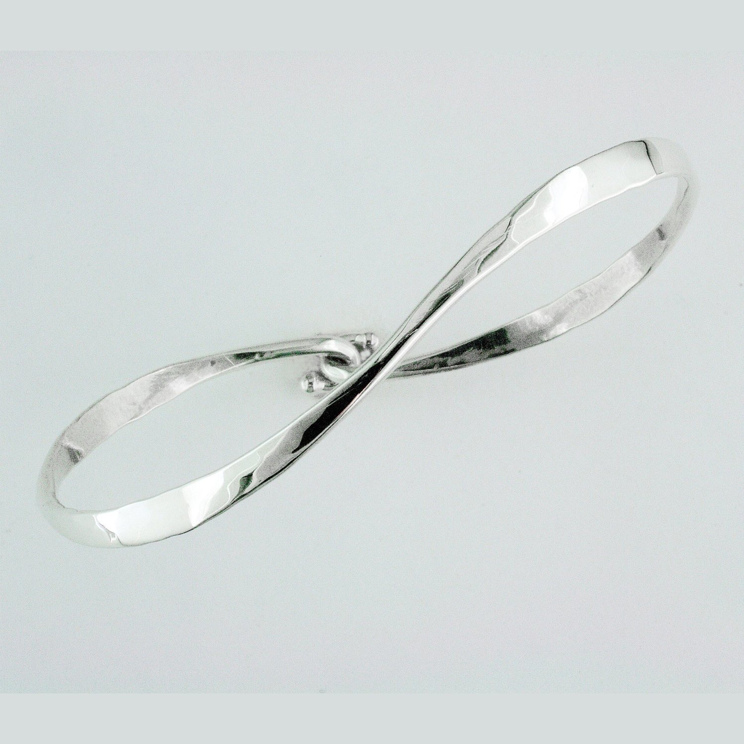 Sterling Silver Wavy Bracelet